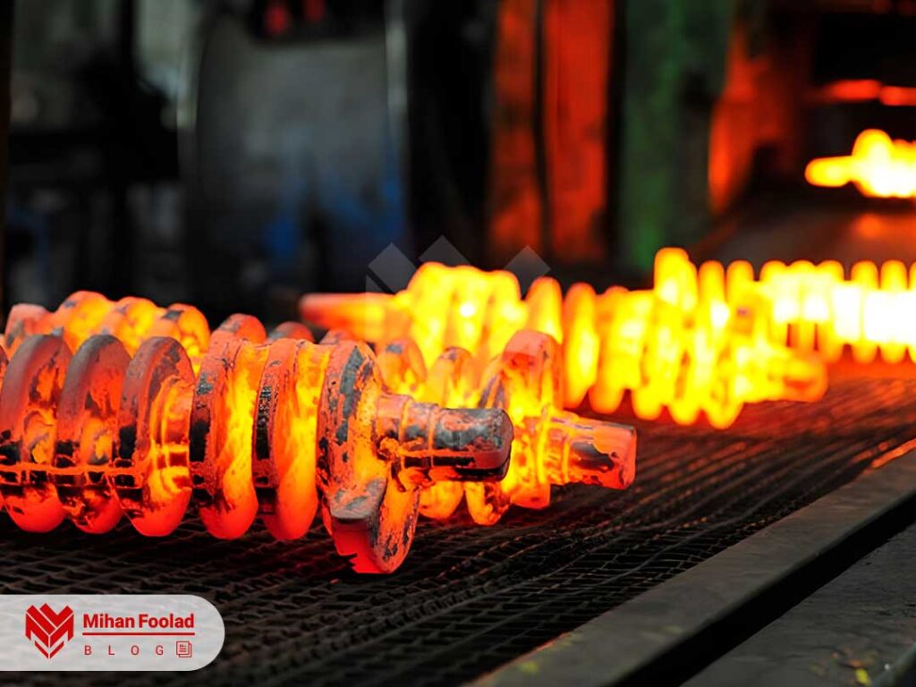 تفاوت فورج و ریخته گری